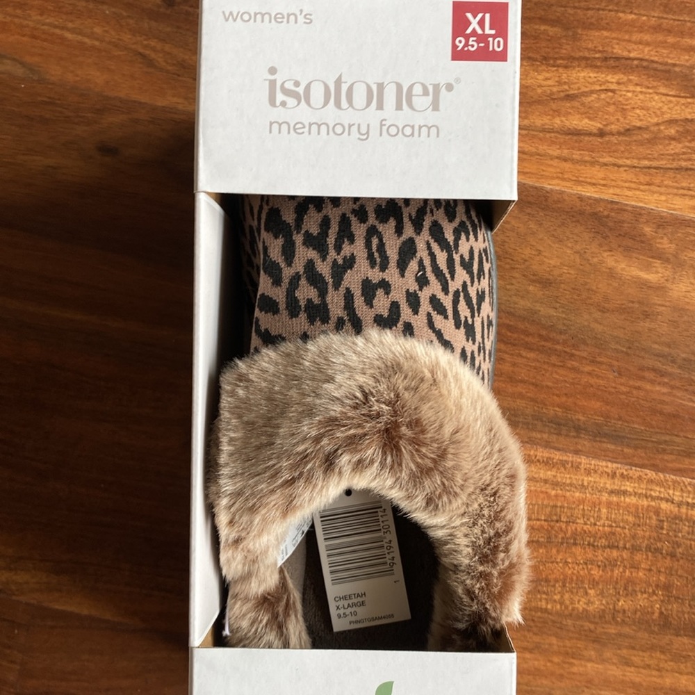 Isotoner Animal Print Slippers